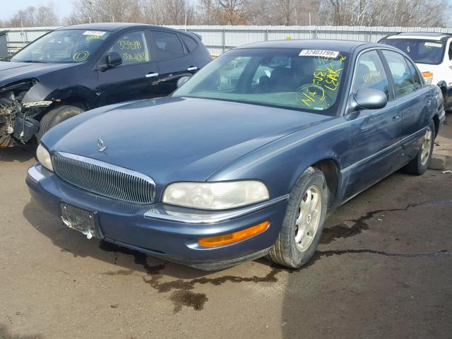 1G4CW54K314232022 - 2001 BUICK PARK AVENU BLUE photo 2