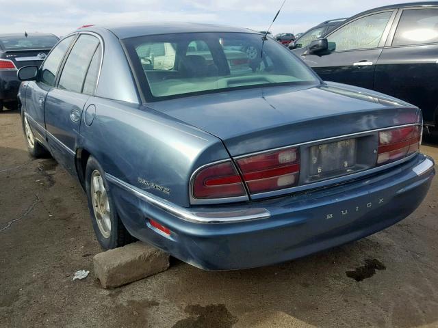 1G4CW54K314232022 - 2001 BUICK PARK AVENU BLUE photo 3