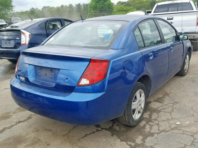 1G8AJ55F86Z139657 - 2006 SATURN ION LEVEL BLUE photo 4