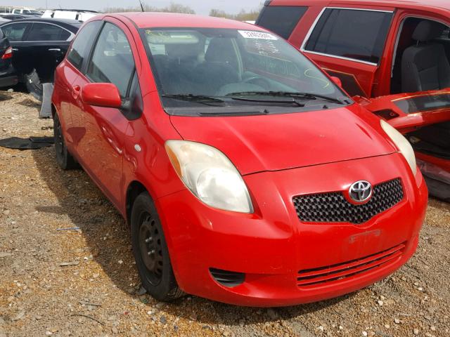 JTDJT923985184375 - 2008 TOYOTA YARIS RED photo 1