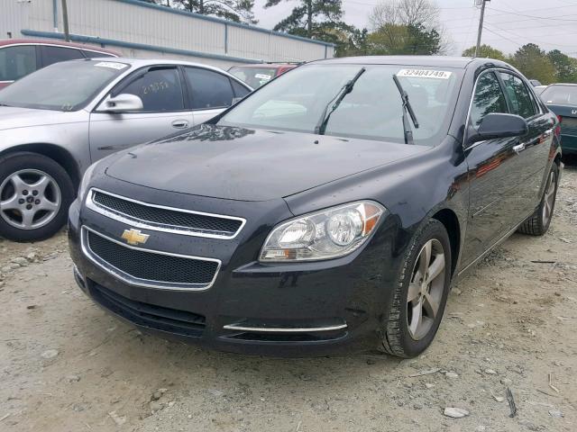 1G1ZC5E03CF314692 - 2012 CHEVROLET MALIBU 1LT BLACK photo 2