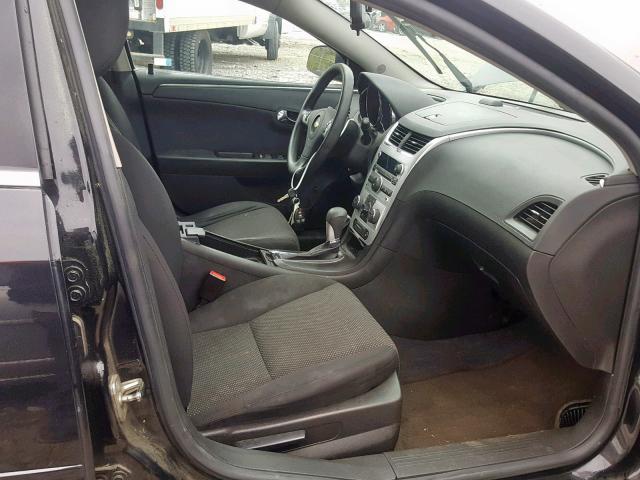 1G1ZC5E03CF314692 - 2012 CHEVROLET MALIBU 1LT BLACK photo 5