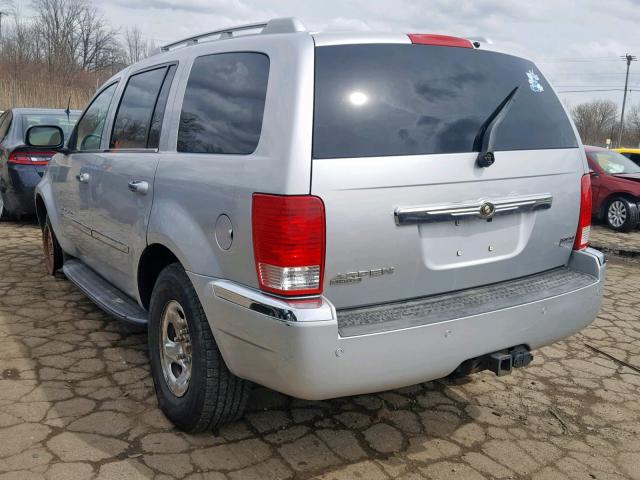 1A8HW58267F509370 - 2007 CHRYSLER ASPEN LIMI SILVER photo 3