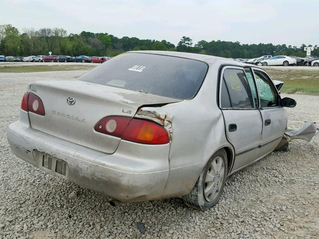 1NXBR12E0XZ230858 - 1999 TOYOTA COROLLA VE SILVER photo 4