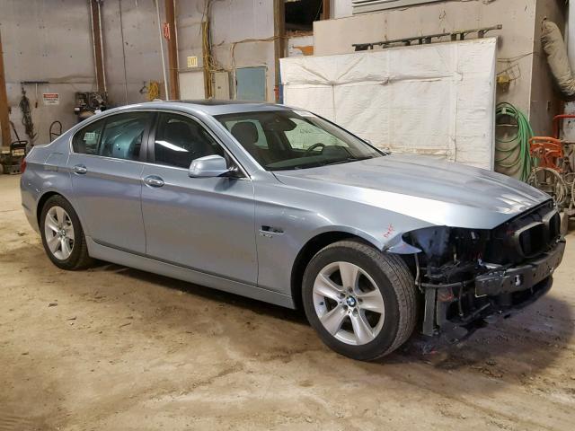 WBAXH5C50CDW05464 - 2012 BMW 528 XI BLUE photo 9