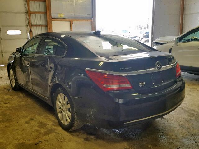 1G4GB5GR9FF302897 - 2015 BUICK LACROSSE BLACK photo 3