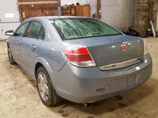 1G8ZS57N97F239242 - 2007 SATURN AURA XE BLUE photo 3