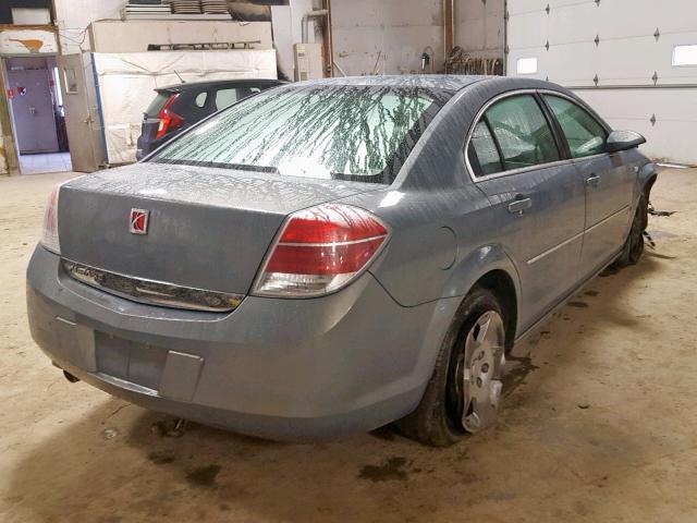 1G8ZS57N97F239242 - 2007 SATURN AURA XE BLUE photo 4