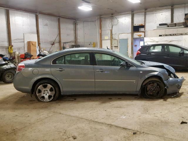 1G8ZS57N97F239242 - 2007 SATURN AURA XE BLUE photo 9