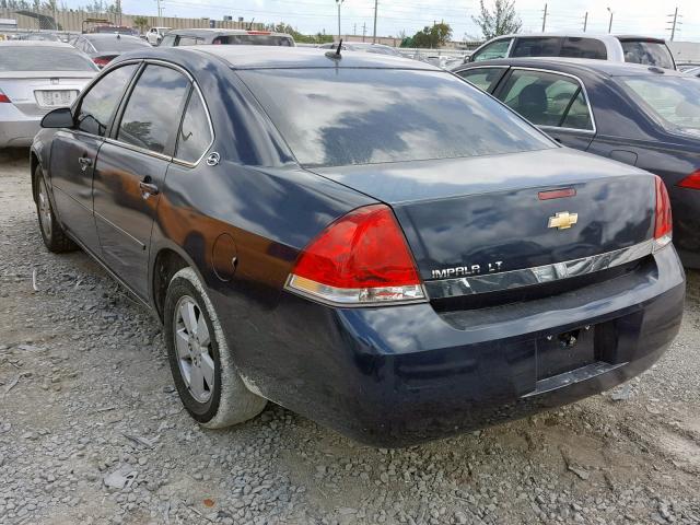 2G1WB58N789174630 - 2008 CHEVROLET IMPALA LS BLUE photo 3