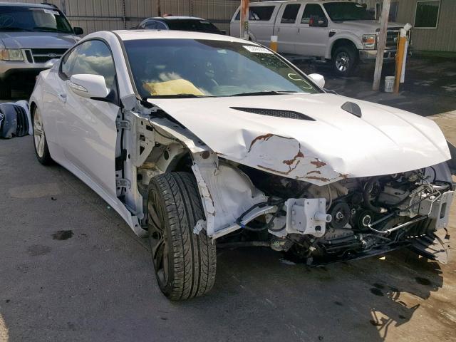 KMHHU6KJ4FU126617 - 2015 HYUNDAI GENESIS CO WHITE photo 1