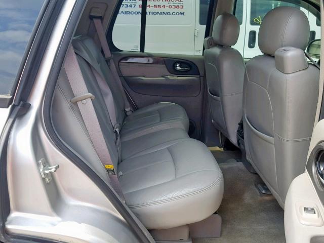 1GKES63M962214651 - 2006 GMC ENVOY DENA SILVER photo 6