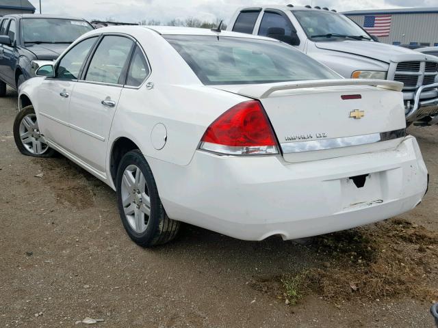 2G1WU58R279291835 - 2007 CHEVROLET IMPALA LTZ WHITE photo 3