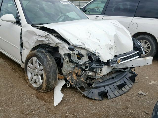 2G1WU58R279291835 - 2007 CHEVROLET IMPALA LTZ WHITE photo 9