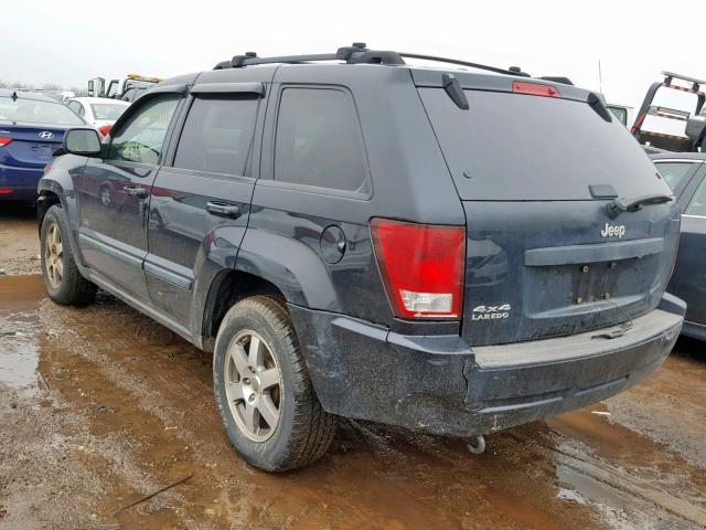 1J8GR48K58C178944 - 2008 JEEP GRAND CHER BLACK photo 3