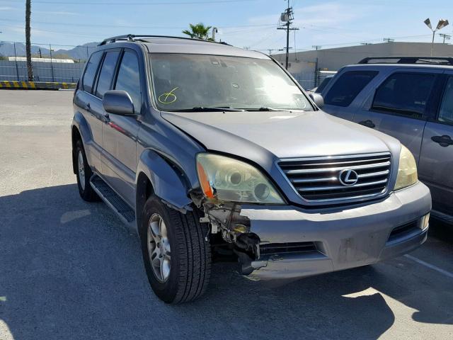 JTJBT20X430022481 - 2003 LEXUS GX 470 GRAY photo 1