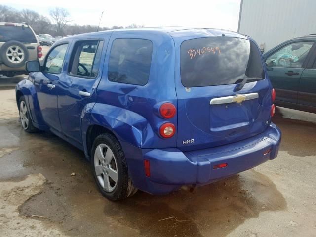 3GNDA13D26S523970 - 2006 CHEVROLET HHR LS Azul foto 3