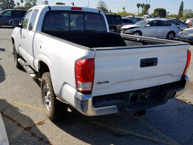 5TFSX5EN1GX046623 - 2016 TOYOTA TACOMA ACC 白色 照片 3