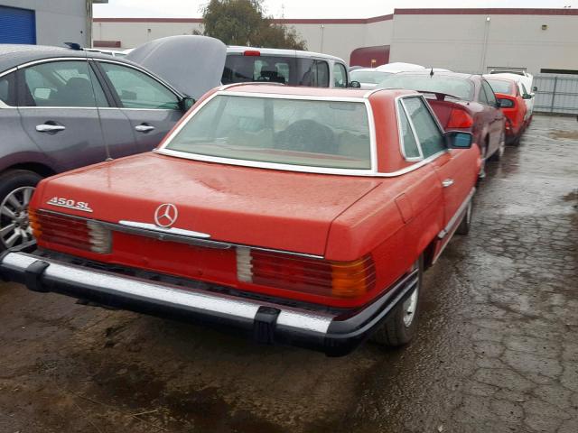 10704412038733 - 1977 MERCEDES-BENZ 450 SL RED photo 4