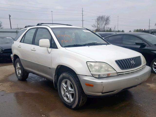 JTJHF10U210233077 - 2001 LEXUS RX 300 WHITE photo 1