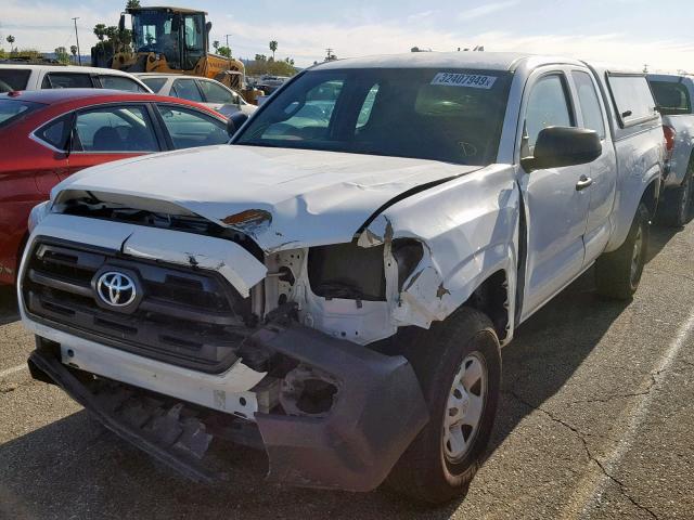 5TFRX5GN6GX061422 - 2016 TOYOTA TACOMA ACC თეთრი ფოტო 2