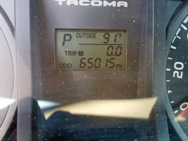5TFRX5GN6GX061422 - 2016 TOYOTA TACOMA ACC თეთრი ფოტო 8