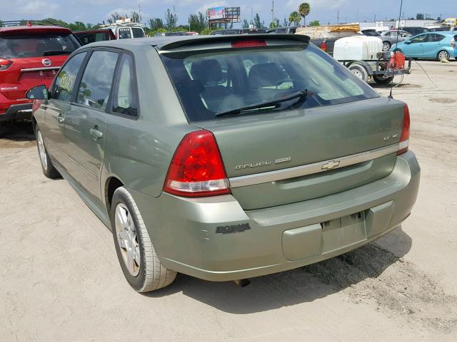 1G1ZT63896F167958 - 2006 CHEVROLET MALIBU MAX GREEN photo 3