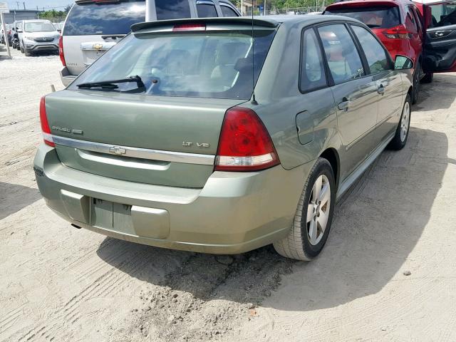1G1ZT63896F167958 - 2006 CHEVROLET MALIBU MAX GREEN photo 4