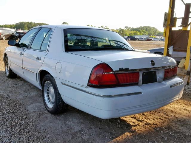 2MEFM75W6YX643355 - 2000 MERCURY GRAND MARQ WHITE photo 3