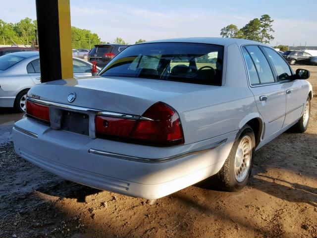 2MEFM75W6YX643355 - 2000 MERCURY GRAND MARQ WHITE photo 4