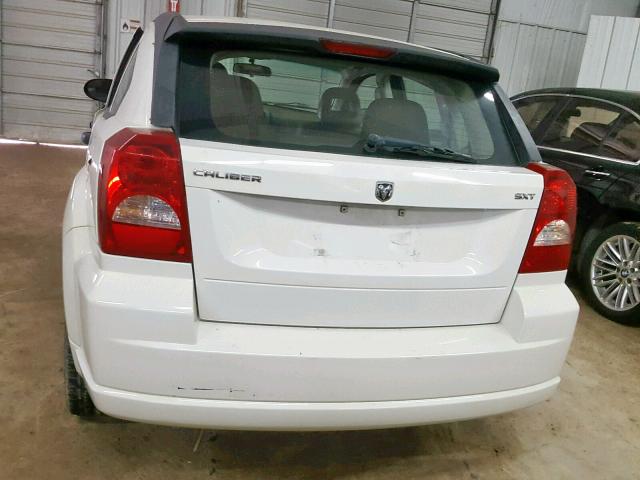 1B3HB48B67D520704 - 2007 DODGE CALIBER SX WHITE photo 10