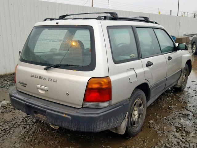 JF1SF6350XH740747 - 1999 SUBARU FORESTER L BEIGE photo 4