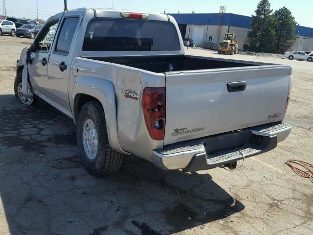 1GTDT136968325528 - 2006 GMC CANYON GRAY photo 3