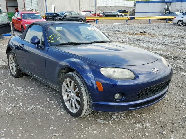 JM1NC25F470133277 - 2007 MAZDA MX-5 MIATA BLUE photo 1