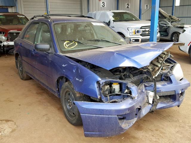 JF1GG65544H815087 - 2004 SUBARU IMPREZA TS BLUE photo 1