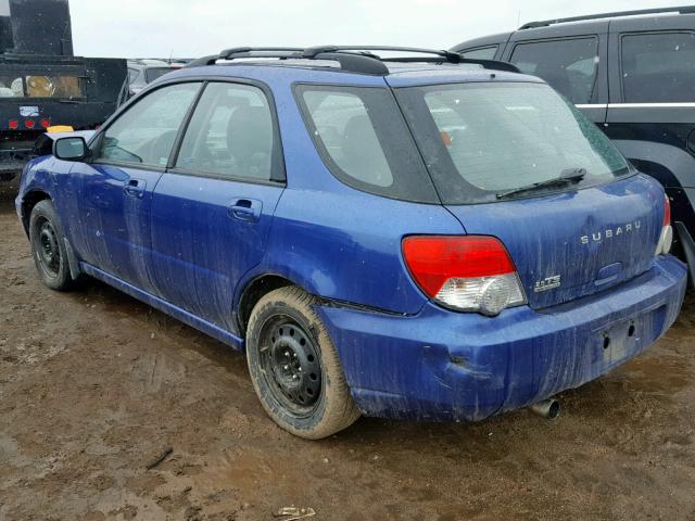 JF1GG65544H815087 - 2004 SUBARU IMPREZA TS BLUE photo 3