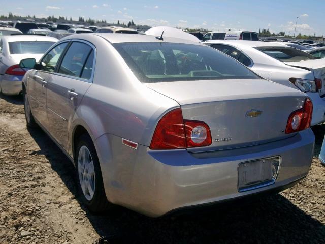 1G1ZG57B28F277449 - 2008 CHEVROLET MALIBU LS SILVER photo 3