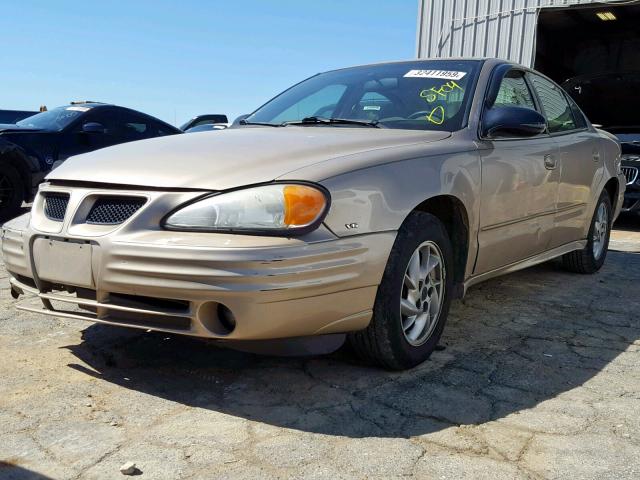 1G2NF52E64M543348 - 2004 PONTIAC GRAND AM S GOLD photo 2