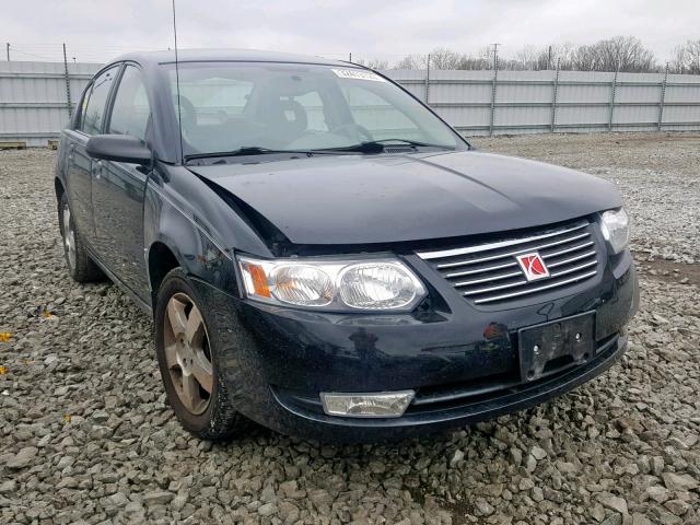 1G8AL55F47Z183117 - 2007 SATURN ION LEVEL BLACK photo 1