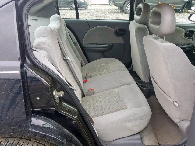 1G8AL55F47Z183117 - 2007 SATURN ION LEVEL BLACK photo 6