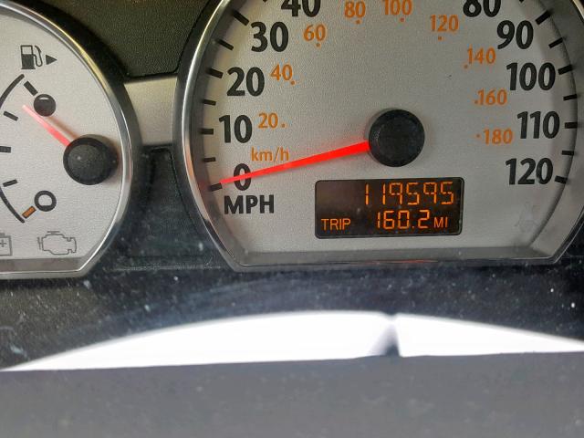 1G8AL55F47Z183117 - 2007 SATURN ION LEVEL BLACK photo 8