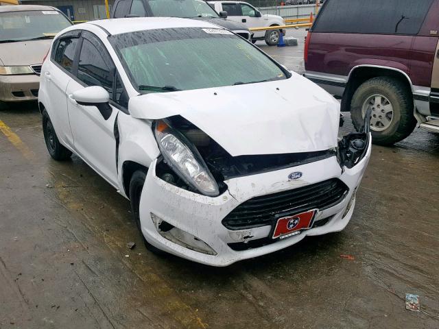 3FADP4TJ7EM206533 - 2014 FORD FIESTA S WHITE photo 1