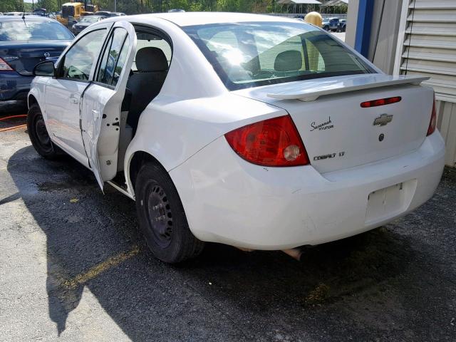 1G1AT58H297237685 - 2009 CHEVROLET COBALT LT WHITE photo 3