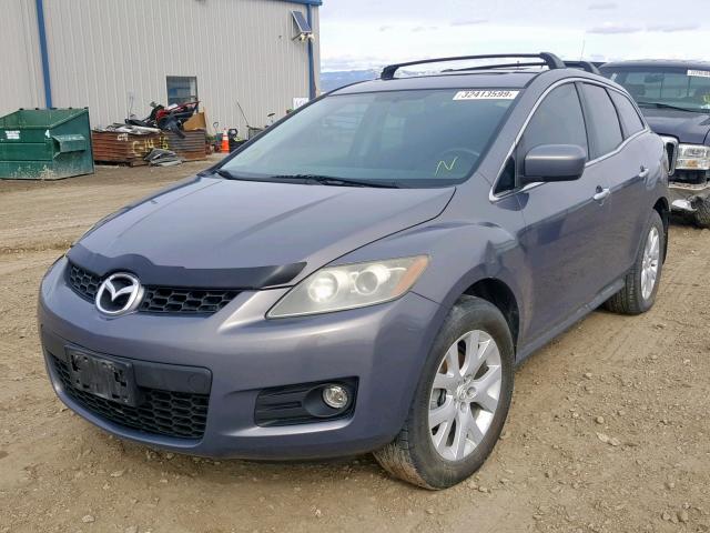 JM3ER293470112872 - 2007 MAZDA CX-7 GRAY photo 2