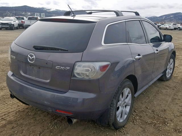 JM3ER293470112872 - 2007 MAZDA CX-7 GRAY photo 4