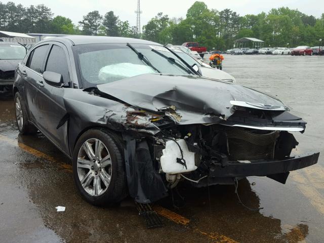 1C3CCBBB0DN695138 - 2013 CHRYSLER 200 TOURIN GRAY photo 1