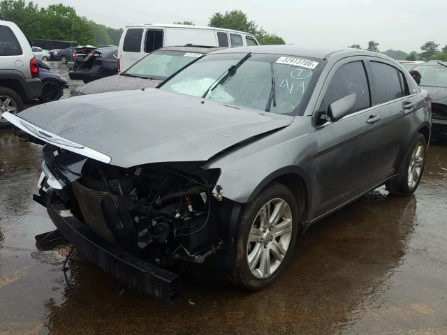 1C3CCBBB0DN695138 - 2013 CHRYSLER 200 TOURIN GRAY photo 2