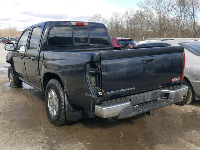 1GTDT13E888123595 - 2008 GMC CANYON CHARCOAL photo 3