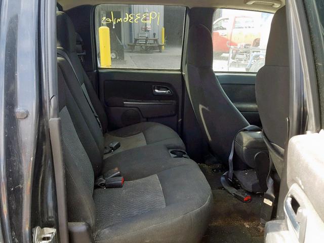 1GTDT13E888123595 - 2008 GMC CANYON CHARCOAL photo 6