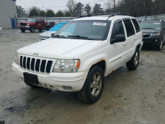 1J8GW58N03C565578 - 2003 JEEP GRAND CHER WHITE photo 2